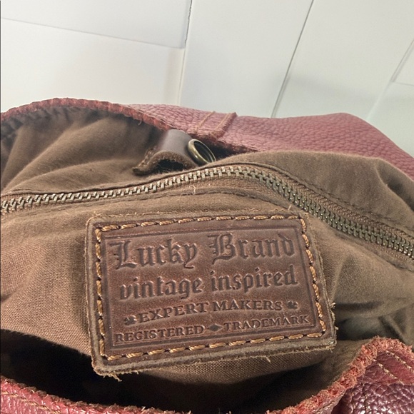 LUCKY BRAND Leather Handbag - Picture 6 of 9